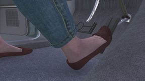 1975 Ford LTD Landau Cranking Template - Sara in Moccasins 1080p