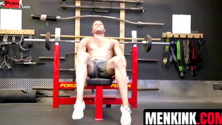 Rope Bondage Edges - Gym Studs Fucked By Dominant Top Bottom Boy
