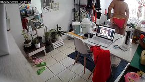 Cuckolded hubby watches his wife's amateur homemade sex