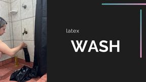 wash my latex