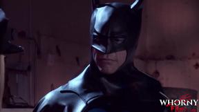 ”Batman Rescues Two Hotties Thirsty For threeway & His Tasty Jizz”