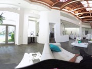 VR Bangers - [360° VR] Sexy Black Perfect Ass Maid Fucked and Cream-pied