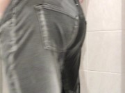 Rewetting my pissy jeans