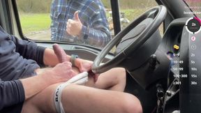 Truck stop encounter.couldn't ignore it