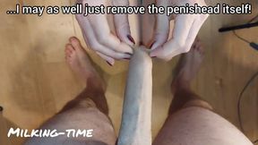 Nurse's Foreskin Circumcision: A Teasing Handjob Experience