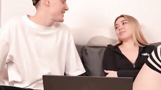 Won a Blowjob in a Dispute with her