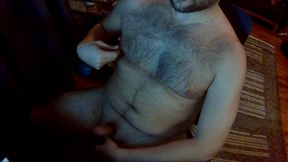 solo jerk and nipple play cum session