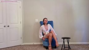 F ing Loser time to worship My wrinkled soles feet & ass