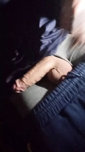 Masturbating man