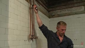 The Creepy Handyman Ties His New up and Fucks Him Senseless