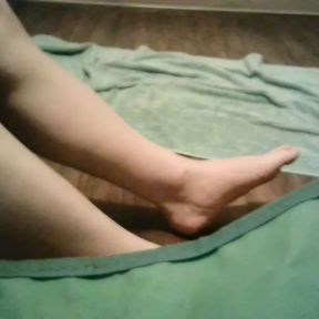 Foot fetish video on Xhamster