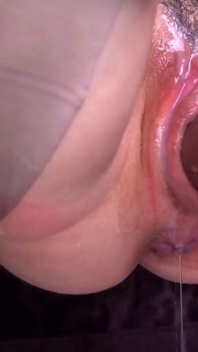 PUSSY PUMP challenge - HUGE dildo is going so deep inside me, I'm ready to Squirt   Clip 1