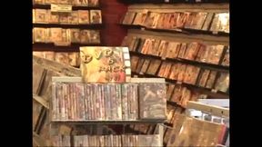 Anonymous mastruabtion in sex shop