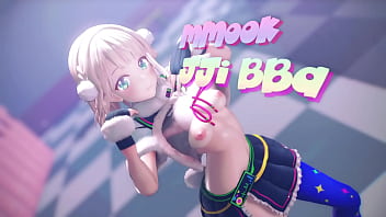 Shigure Ui Striptease Dance - Mookk Jji Ba MMD by Hisapi