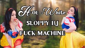 Sloppy Blowjob Fuck Machine in Cosplay