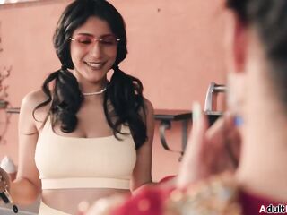 My large melons Shemale hentai neighbors drilled and gave me a cum shower