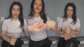 отсоси себе сам, я бы еще попку тебе проткнула. 2 часть