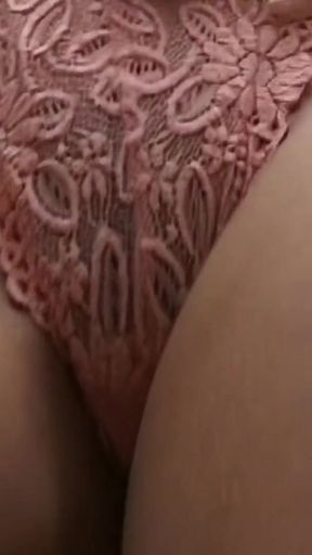 Stunning moment from &quot;Bathroom Whispers: A german blonde masturbating with her big dildo&quot;