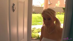 She Came to Be Screwed by a Black Stud Who Filled Her up with Cum