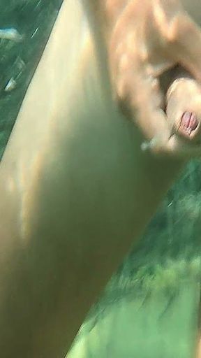 Underwater cumshot   Clip 1
