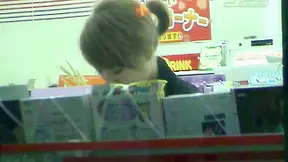 Smoking Hot Babe Struts Sexy Blue Thong Swimwear Moves