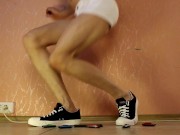 TRANNY GIANTESS AMANDA CRUSHES METAL CARS IN SNEAKERS AND WHITE SHORTS - 1 (CRUSH FETISH)