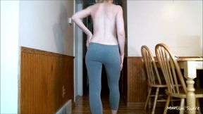 Catwalk in Grey Yoga Pants