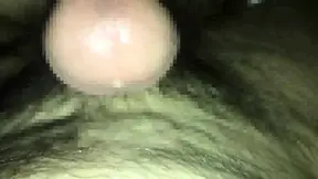 She licks the back muscle until the glans gets wet