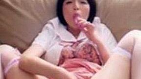 Solo Show By A Petite Japanese Babe