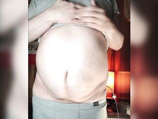 Real Large - Abdomen Inflation with Air