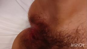 Fifty-year-old beautiful mature woman has a happy creampie on a long-awaited date