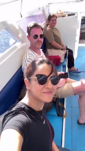 Boat ride with friends