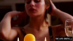 Clara D's bushy twat demands a lot of stimulation