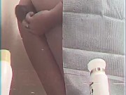 Creaming on big black dildo