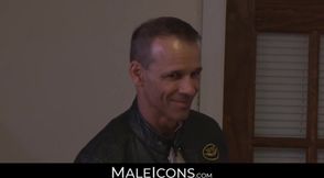 MaleIcons.com - Alex Chandler's encounter with Roman's cock after an argument