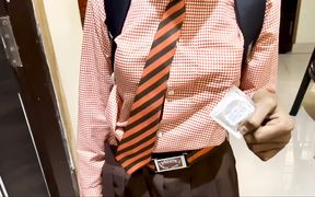 Indian Desi Cute College Girl Give Me Condom and Fucking in Hard Big Cock