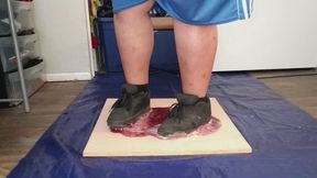 Frankie West Sneaker to Socks to Barefoot Stuck