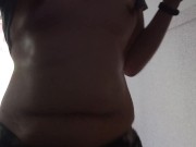 My fatty belly jiggle while I run on treadmill