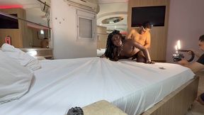 angel black uma travesti gravando pela primeira vez com o papaco