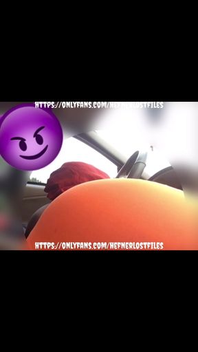 Bonnet in Front of Her Step Mom House