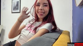 pov skinny teen is riding you naughty anniexnow