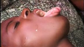 Blond studs burst wet jizz all over ebony cooches in massive sex party madness