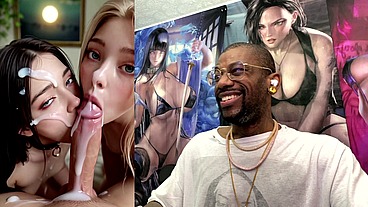 Tight Petite Teen Girls Making A Hard Goon Cock Cum Extremely Fucking Hard, AI Generated