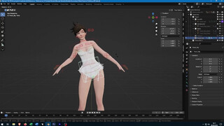 Tutorial: Attaching MMD and XPS clothes to Characters in Blender