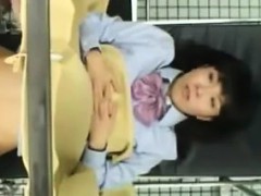 Amateur japanese teen voyeur masturbation