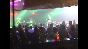First porn performance of David El Moreno y Jenny One in a nightclub (Wonder Nightclub in Lleida)
