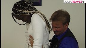 Dark-skinned Girl Fucks Beautiful Dildos