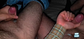 Military quiet jerking in the basement