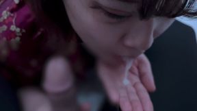 Intense Blowjob In A Chinese Dress