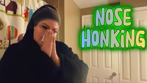 Staying Warm in a Fuzzy Bathrobe and Blowing My Nose